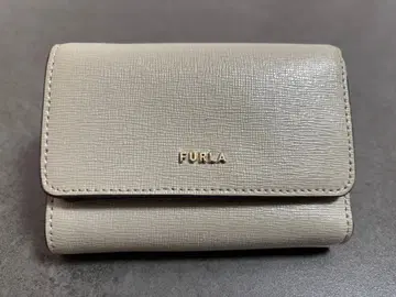 FURLA 그레이 3단 폴더형 지갑