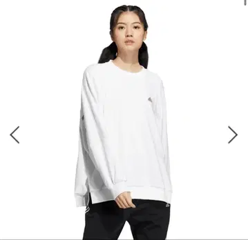 adidas 화이트 맨투맨 A/S