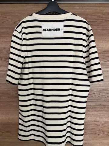 JIL SANDER+ 스트라이프 T셔츠