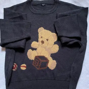 Boka nii 보카니 보카베어 니트 스웨터