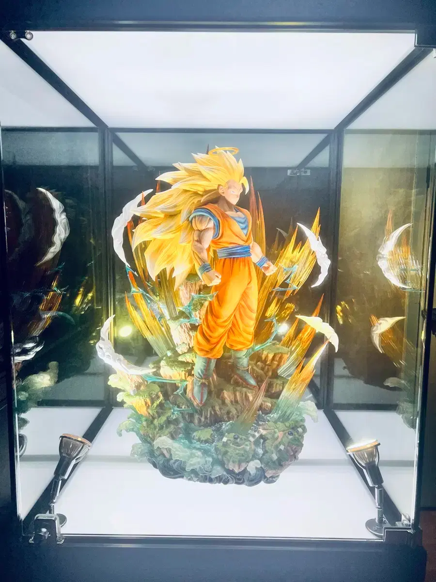 (Today only Quick sale) Infinity Super Saiyan 3 Sonokong Dragon Ball Resin Figure