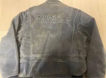 HARLEY-DAVIDSON 가죽 자켓 다크 브라운