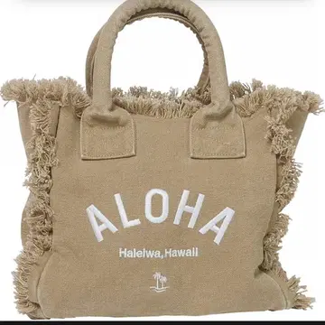 ALOHA 프린지 미니 토트백 하레이와 해피 마켓