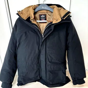 VAN 블랙 다운 자켓 LL 사이즈