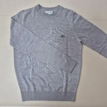 LACOSTE 그레이 스웨터 US XS