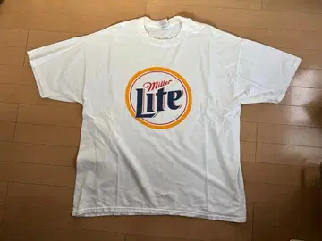 t셔츠 양면 원형 로고 라이트 맥주