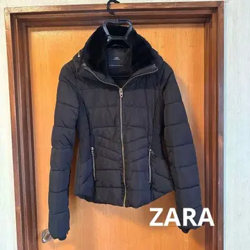 ZARA 블랙 다운 자켓