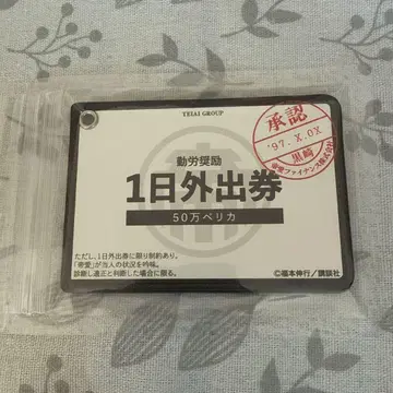 대 카이지전 1일 외출권 패스 케이스