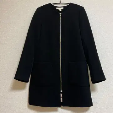 H&M 블랙 롱 코트 EUR34
