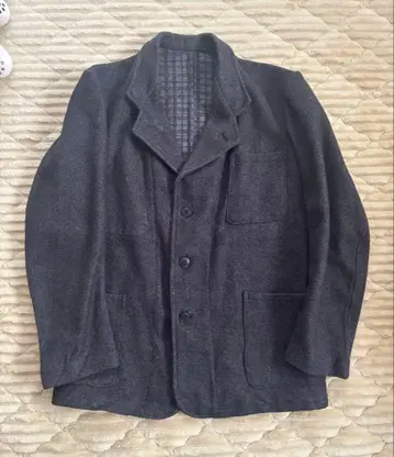 40s 울 퍼머즈 자켓 파스칼 라펠 유로 데드스탁