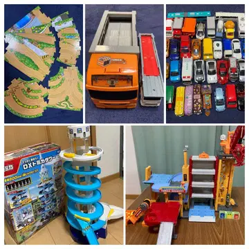 토미카 묶음 판매 토미카 타워 파워 크레인 건설 현장 커리어카 도로