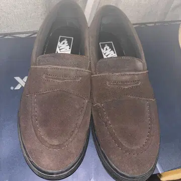 VANS 로퍼 스웨이드 브라운 반스
