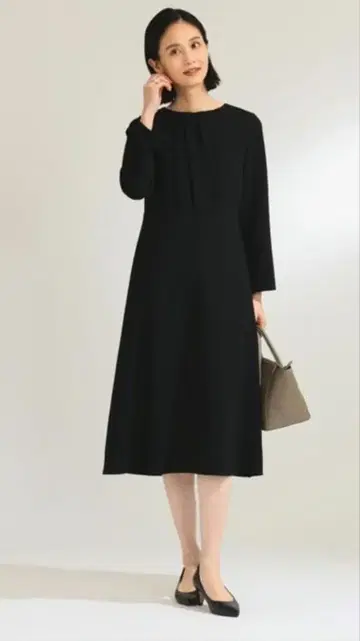 미사용 새상품 데미룩스 빔즈 25SS 포멀 원피스 38