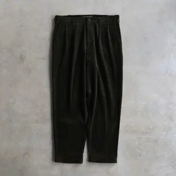 90s NATURAL ISSUE 투 턱 코듀로이 슬랙스 페리 에리스