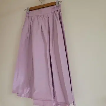 여성용 스커트 플레어 스커트 핑크 오샤레