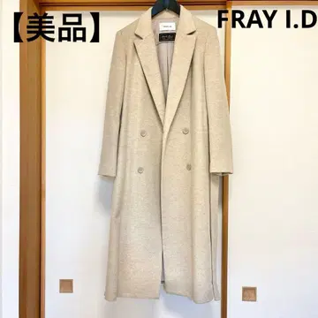 [ 새상품급/클리닝 완료 ] FRAY I.D 울 캐시미어 롱 코트