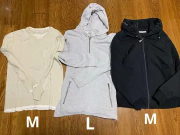 시맨틱 디자인 아우터 상의 3종 세트 후드티