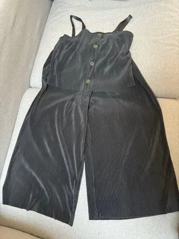 블랙 스트라이프 셋업