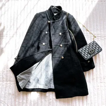 22 OCTOBRE 오 롱 코트 M 블랙 포멀