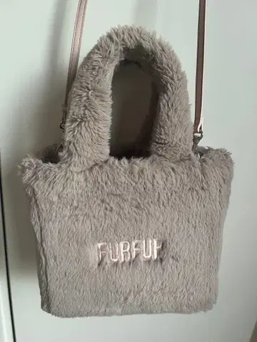 furfur 에코 퍼 토트백 moc