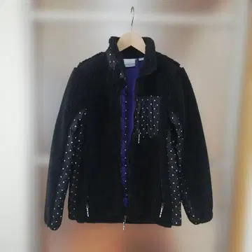 컬럼비아 방한 보아 자켓 플리스 도트 L