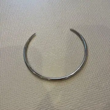 심플 실버 초커