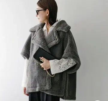 Arpege story 보아 자켓 사이즈 2 그레이