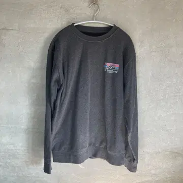 BILLABONG 남성용 ADIV 로고 크루 맨투맨