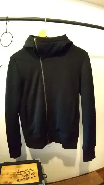 attachment/더블 지퍼 후드티