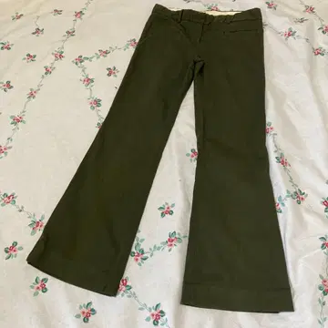 theory 띠어리 카키 롱 팬츠 새상품급