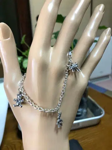 실버 925 참 팔찌