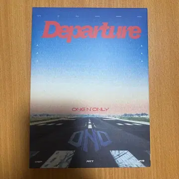 ONE N' ONLY Departure 초회 한정판 CD BluRay