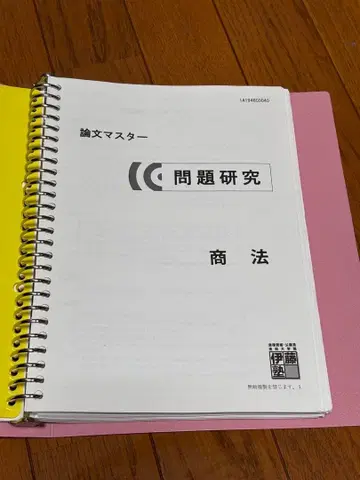 이토 논문 마스터 상법