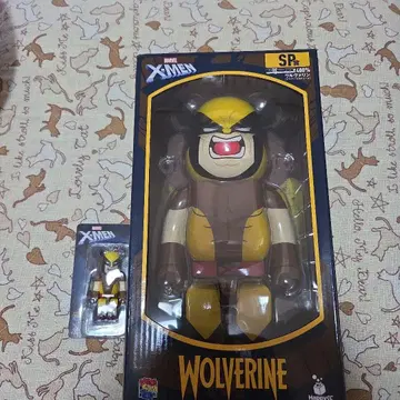 울버린 베어브릭 400% 해피 복권 SP상 세트