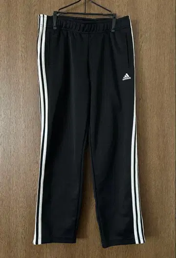 adidas 아디다스 저지 팬츠 스냅 버튼 사이드 라인 블랙