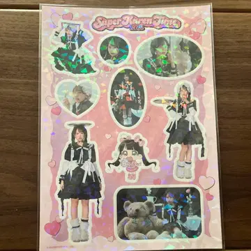 FRUITS ZIPPER 마츠모토 카렌 생탄 굿즈 씰