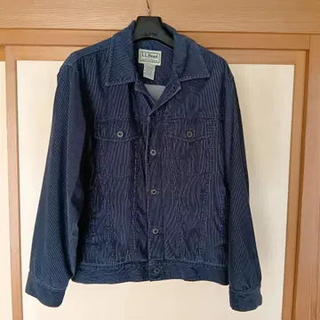 L.L.Bean 네이비 남성용 코듀로이 자켓 아웃도어