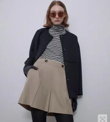 알아바일 2024AW 레이온 본딩 노카라 자켓