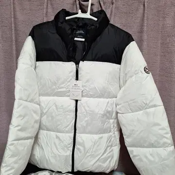 SPLENDID SATISFACTION 다운 자켓 블랙/화이트