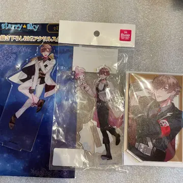 Starry Sky 토즈키 스즈야 스타스카 아크릴 스탠드 3종 세트