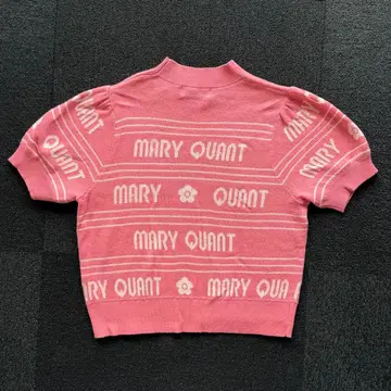 MARY QUANT 반팔 니트
