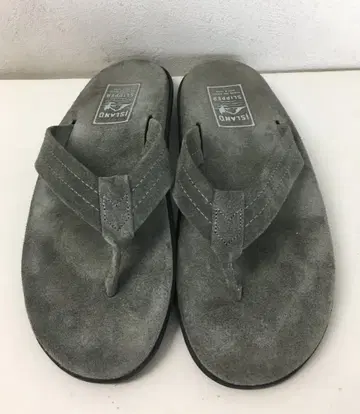 아일랜드 슬리퍼 스웨이드 밑창 샌들 그레이 사이즈 10 28cm