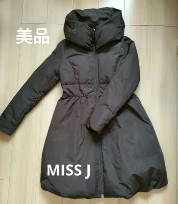 MISSJ 다운 코트 벌룬 브라운