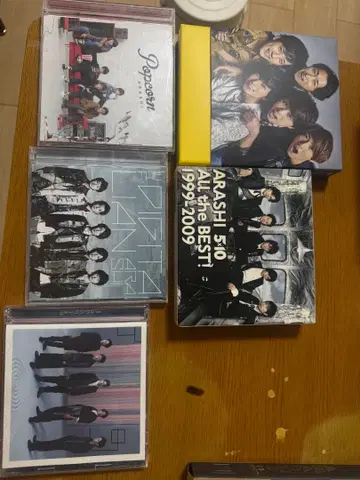 아라시 세트 DVD CD 응원봉