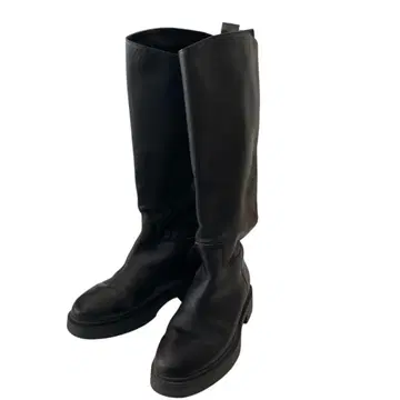 REMME(레메) 롱 부츠 가죽 블랙 23cm