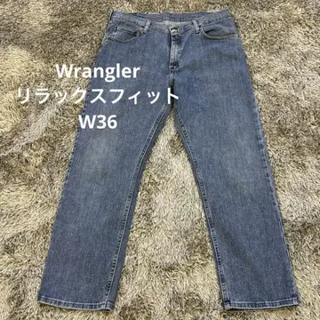 [ NV12 ] Wrangler 릴랙스 핏 데님 W36 랭글러