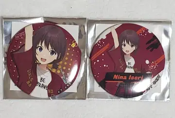 걸즈밴드클라이 카와사키 브레이브 썬더스 캔뱃지 니나 2세트