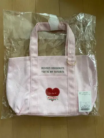 크리스피 크림 도넛 x Herlipto 콜라보 토트백