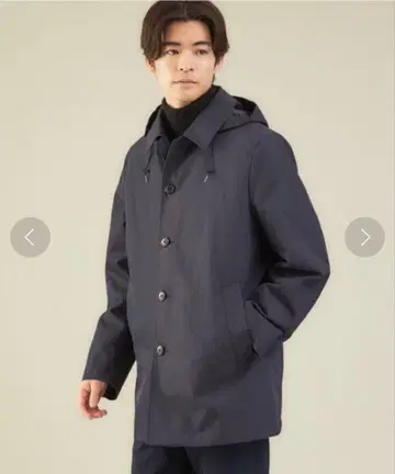 TAION 이너 다운 포함 벤트로네(R) 후드 발수 코트