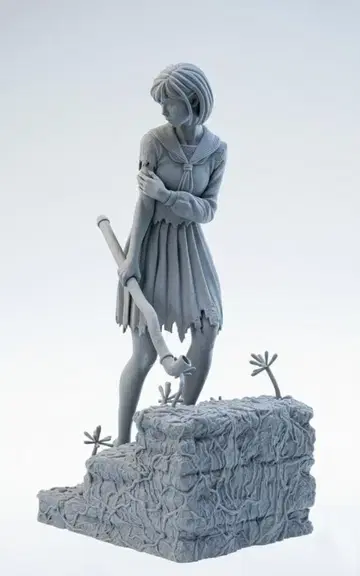 후카미 히나코 1/8 미도색 미조립 피규어 레진 키트 사일런트 힐f